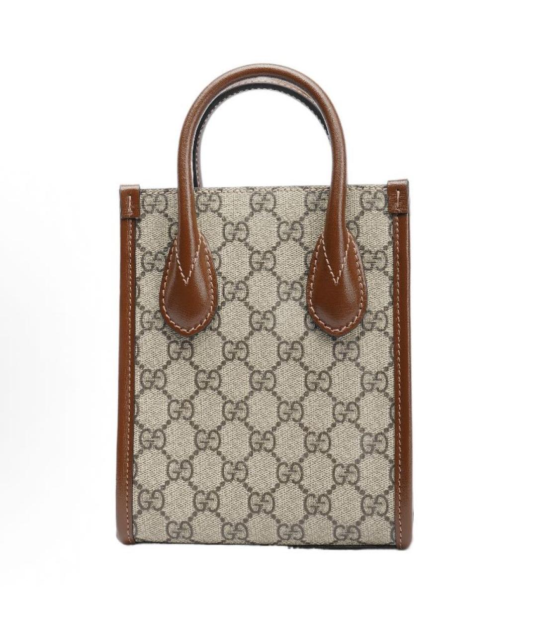 GUCCI Серая сумка через плечо, фото 2