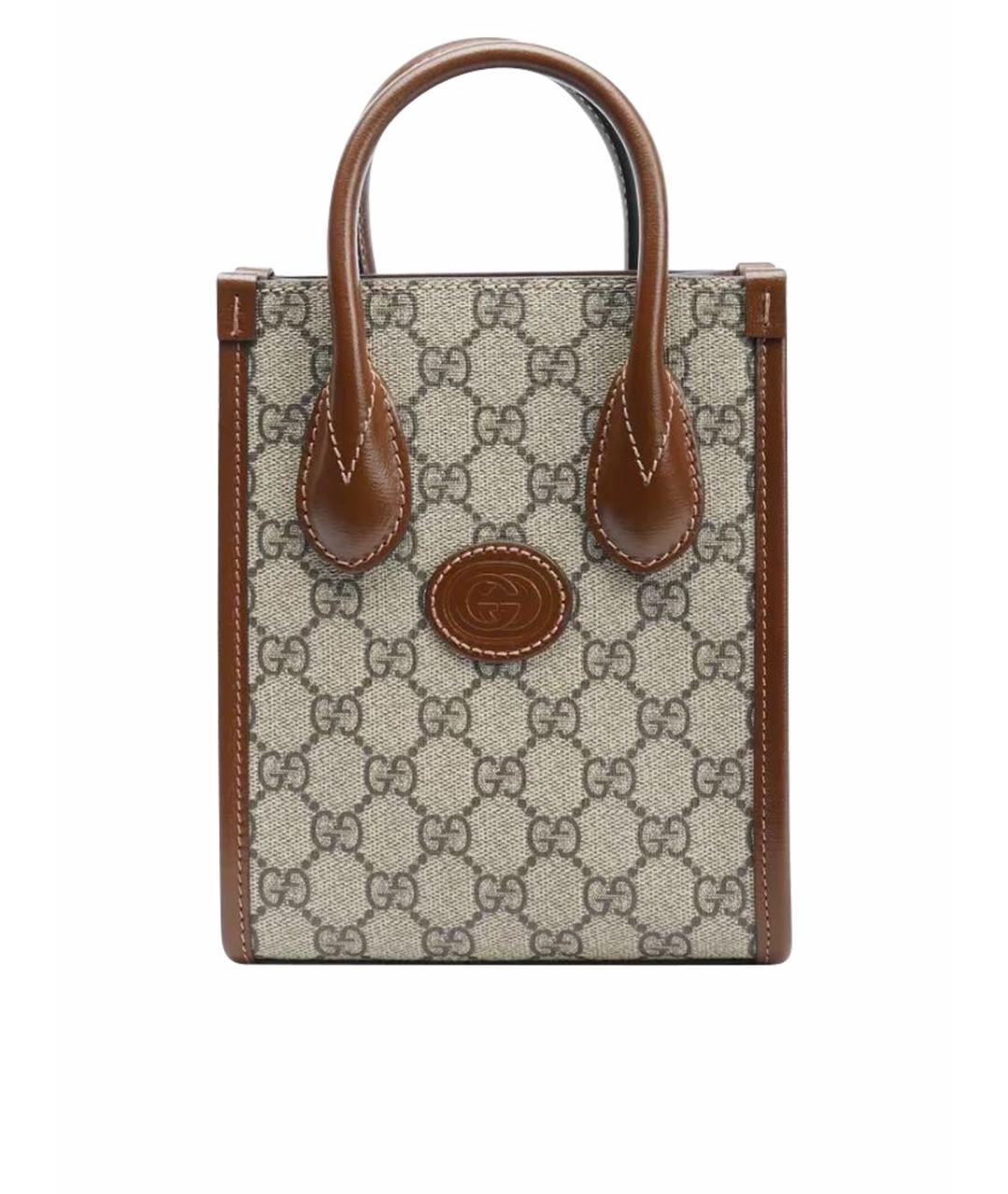 GUCCI Серая сумка через плечо, фото 1