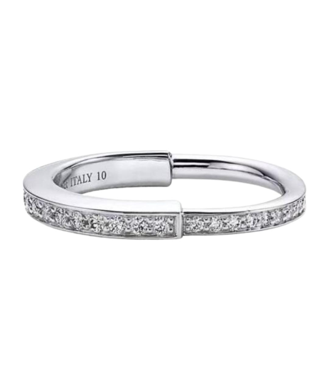 TIFFANY&CO Серебряное кольцо из белого золота, фото 1