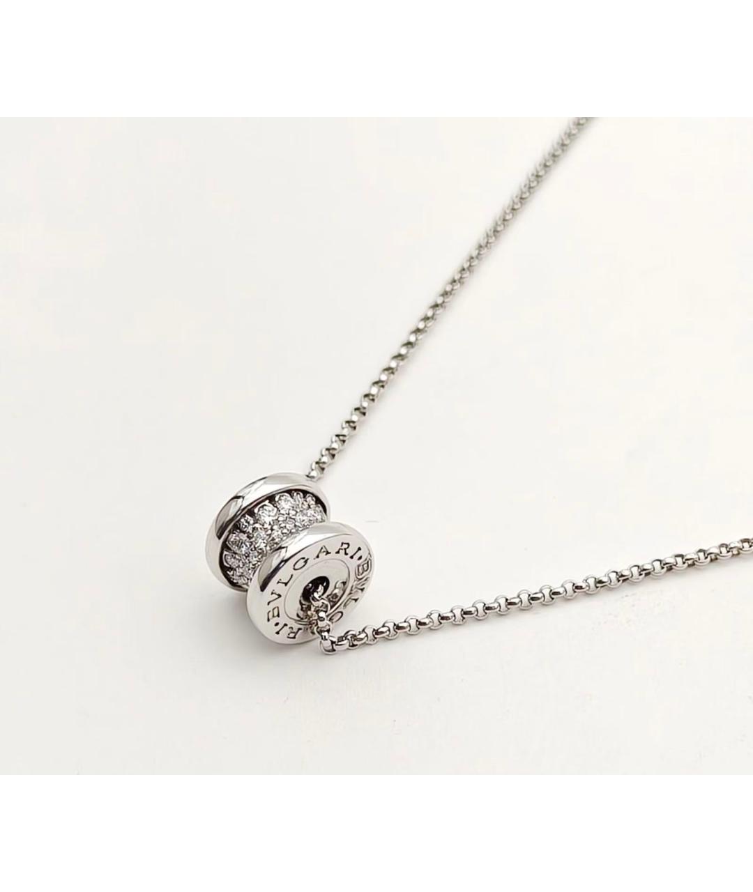 BVLGARI Серебряная подвеска из белого золота, фото 2