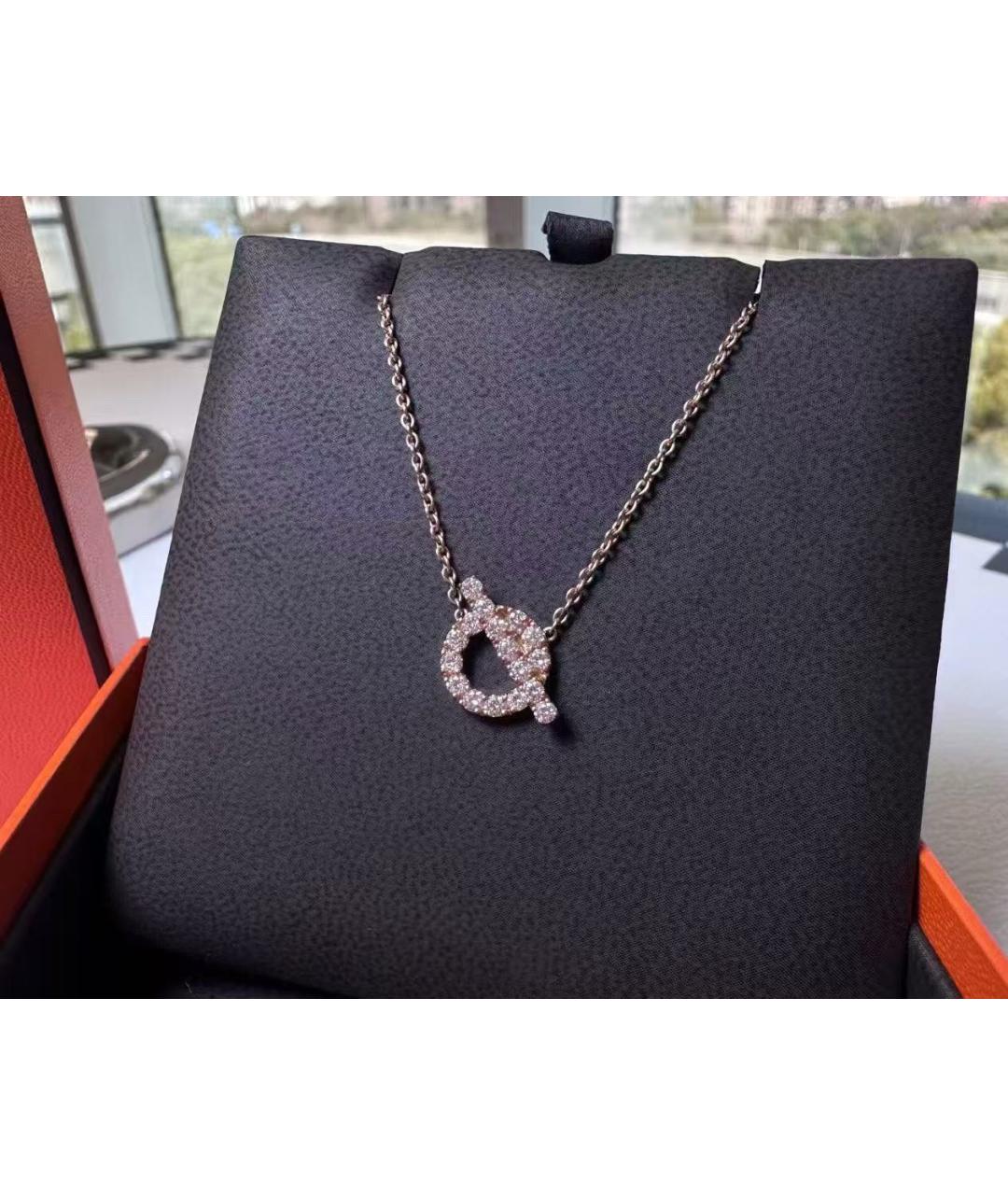 HERMES Серебряная подвеска, фото 2