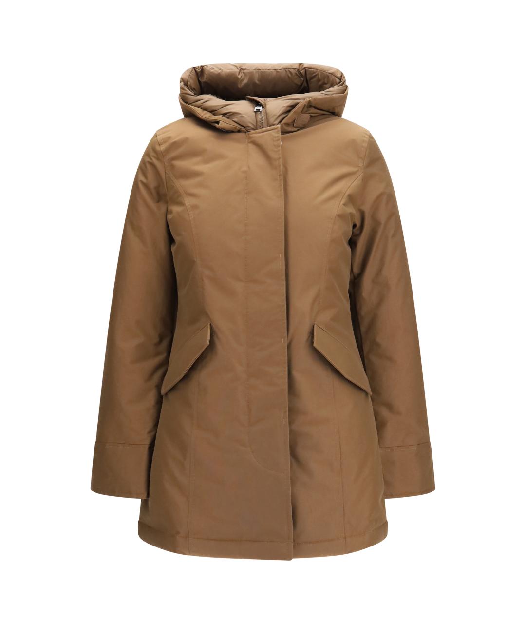 WOOLRICH Бежевая парка, фото 1