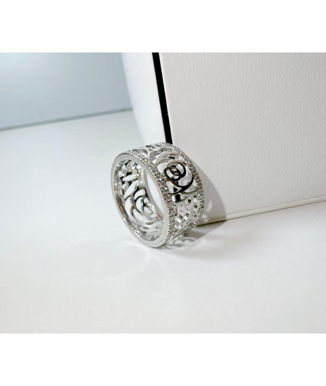 CHANEL Серебряное кольцо из белого золота, фото 5