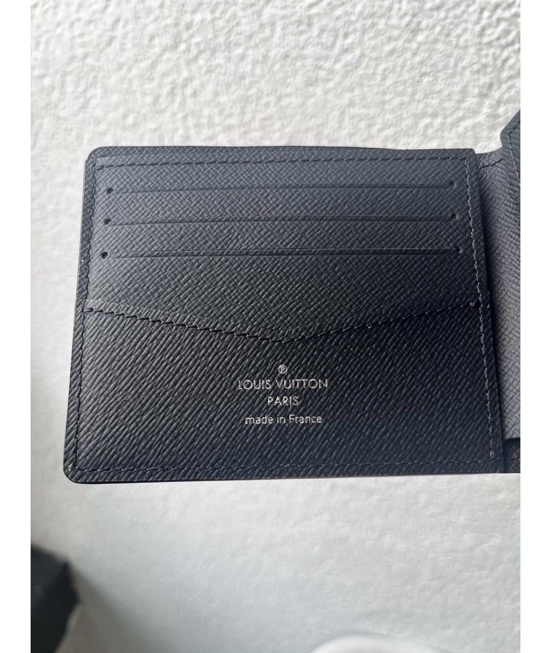 LOUIS VUITTON Черный кошелек, фото 3