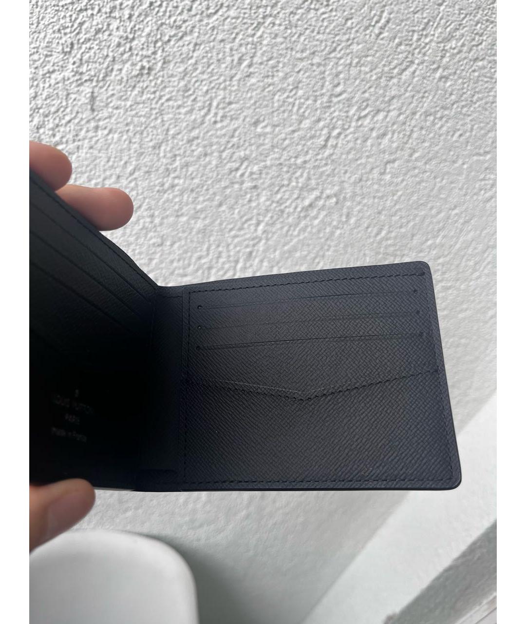 LOUIS VUITTON Черный кошелек, фото 4