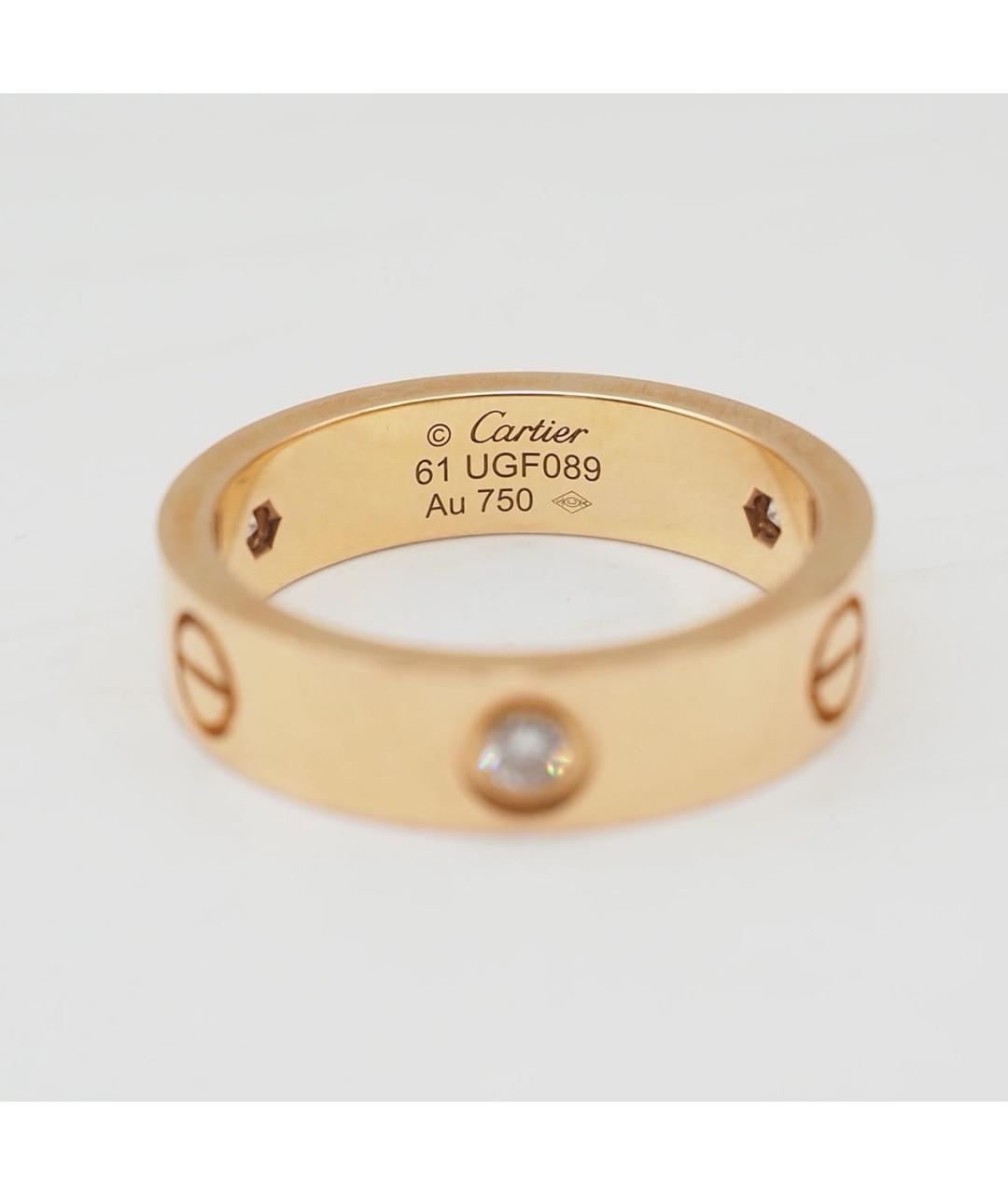 CARTIER Золотое кольцо из розового золота, фото 4
