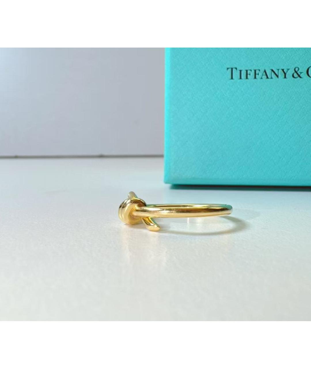 TIFFANY&CO Золотое кольцо, фото 4