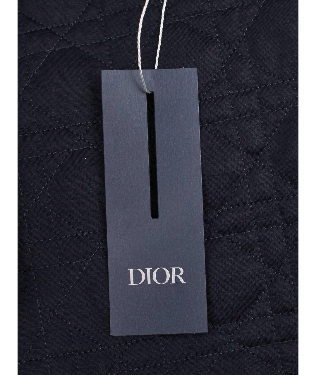 CHRISTIAN DIOR Темно-синяя шерстяная куртка, фото 4