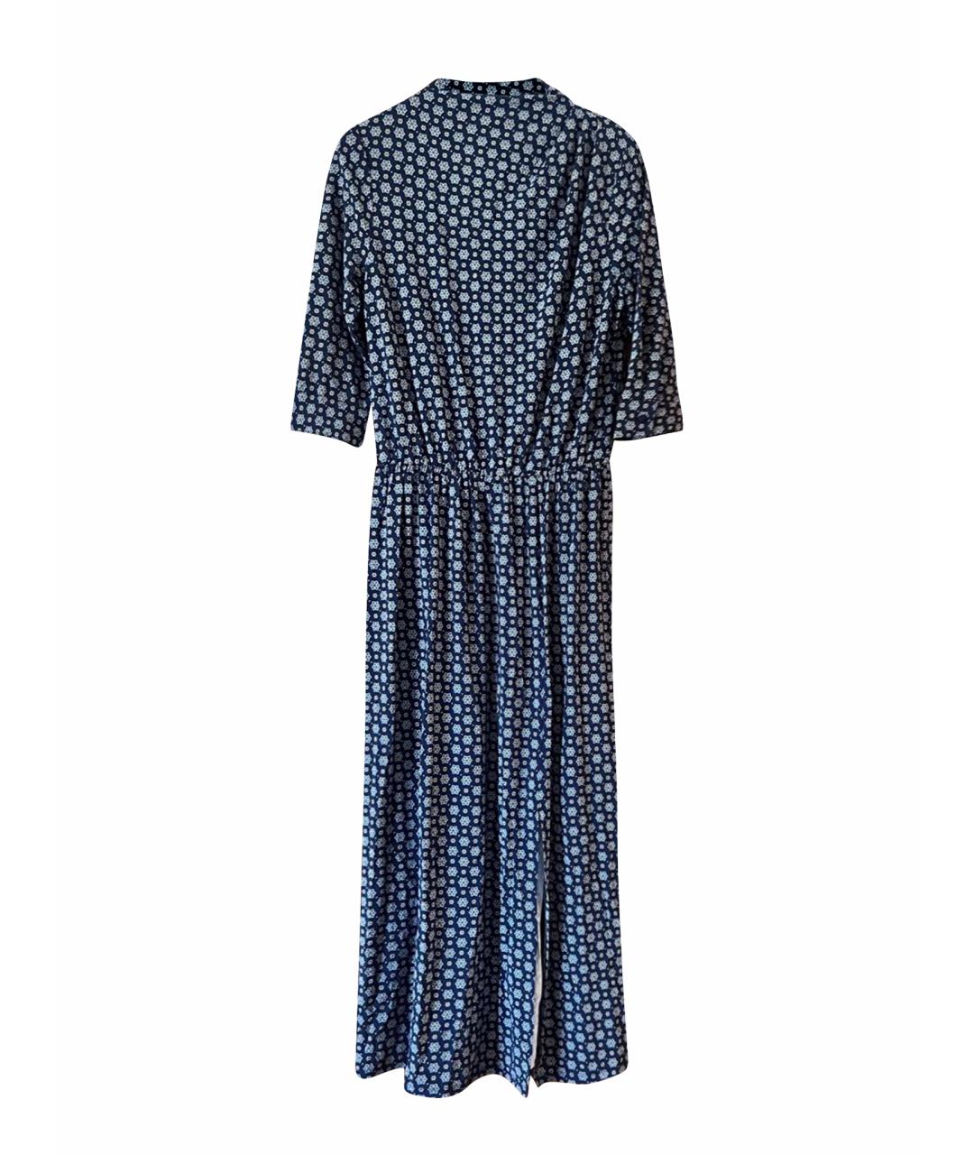 MAX MARA Темно-синее повседневное платье, фото 1