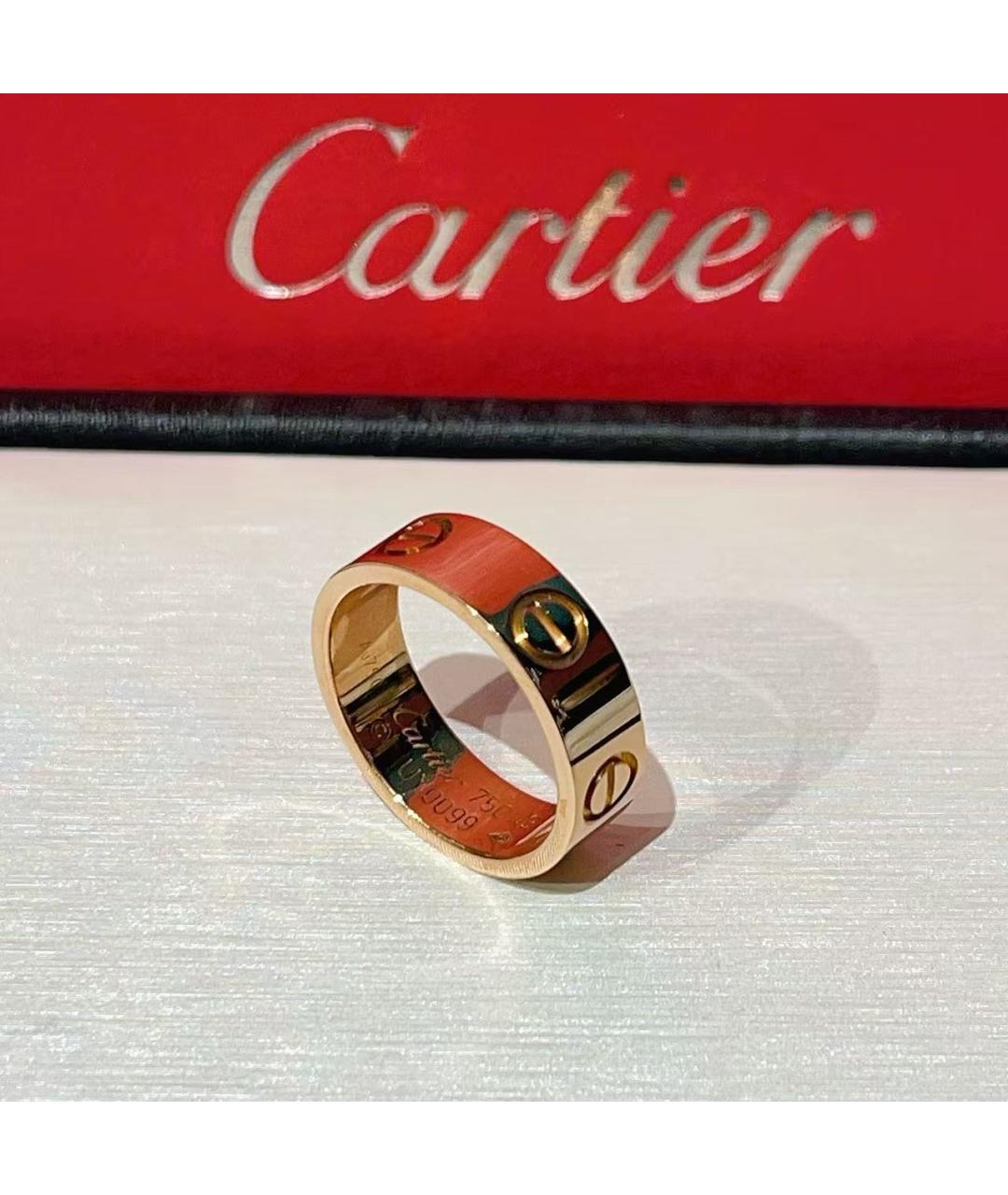 CARTIER Золотое кольцо из розового золота, фото 3