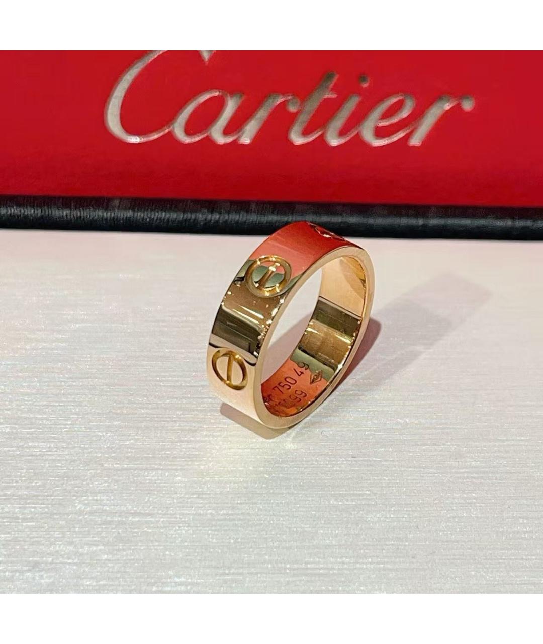 CARTIER Золотое кольцо из розового золота, фото 2