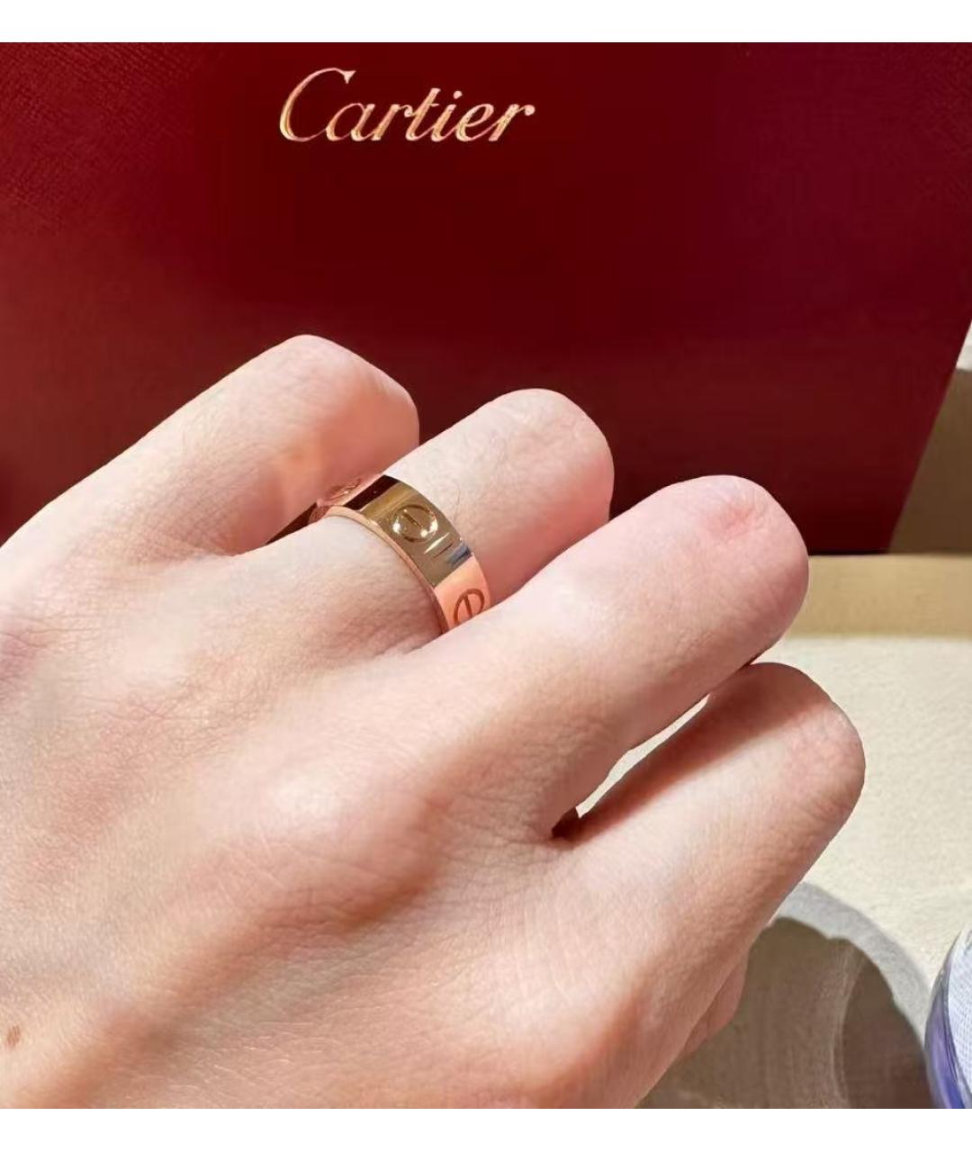 CARTIER Золотое кольцо из розового золота, фото 4