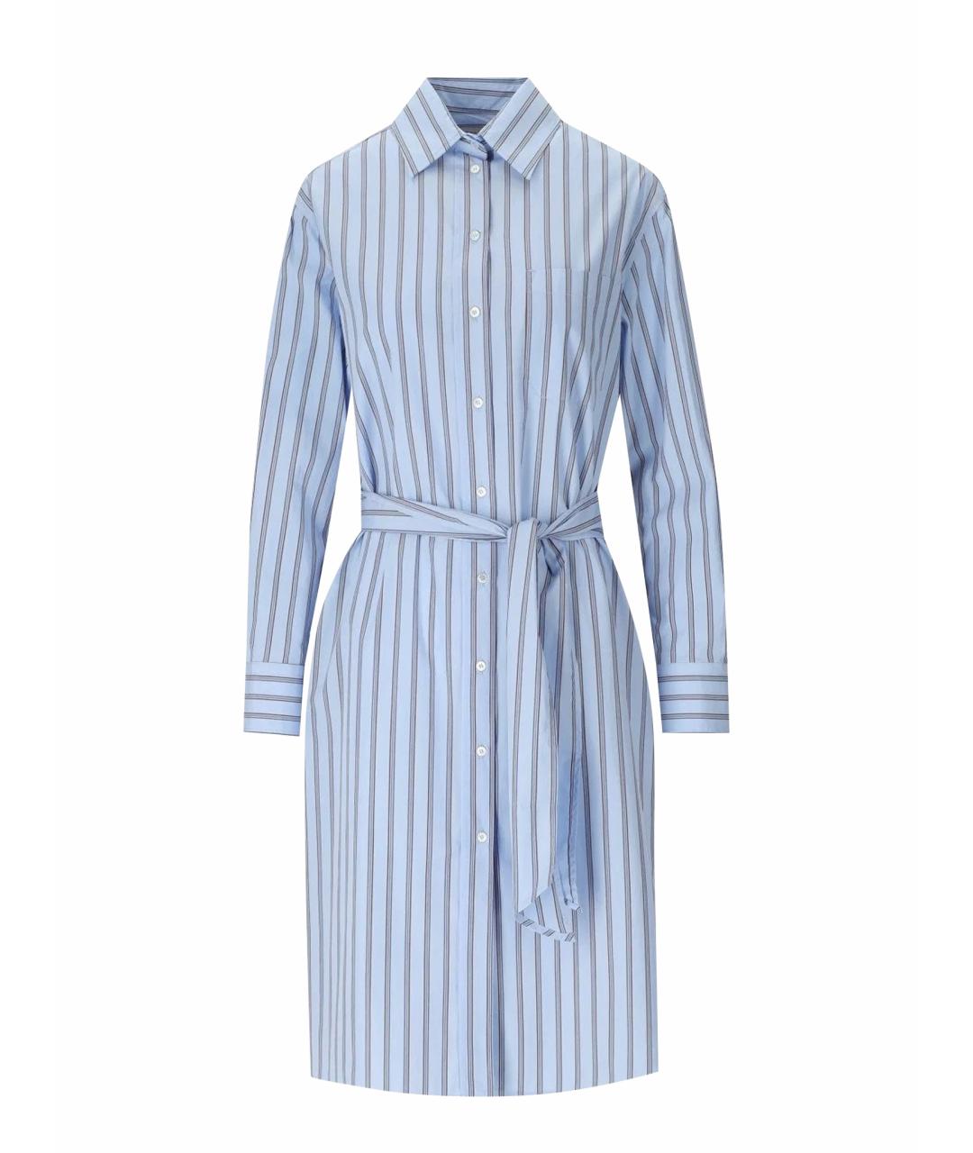 WEEKEND MAX MARA Мульти хлопковое повседневное платье, фото 1