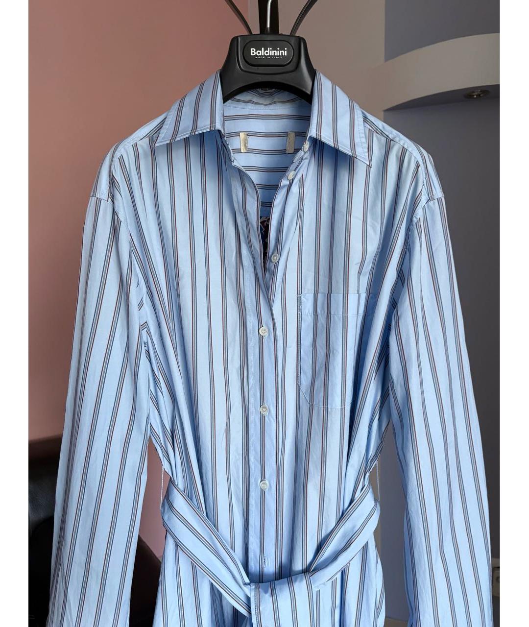 WEEKEND MAX MARA Мульти хлопковое повседневное платье, фото 2