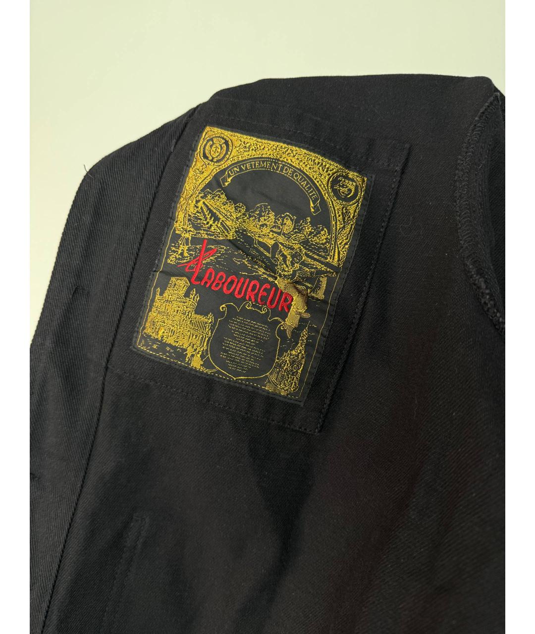COMME DES GARÇONS Черная деним куртка, фото 4