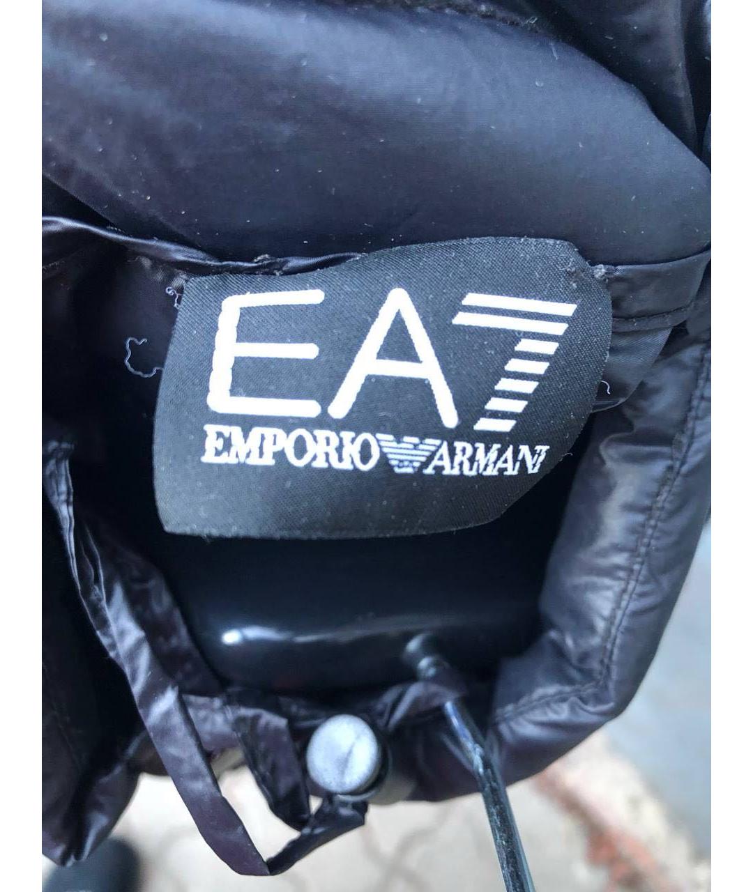 EMPORIO ARMANI Черный жилет, фото 3