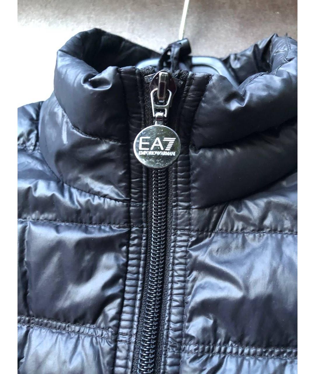 EMPORIO ARMANI Черный жилет, фото 6