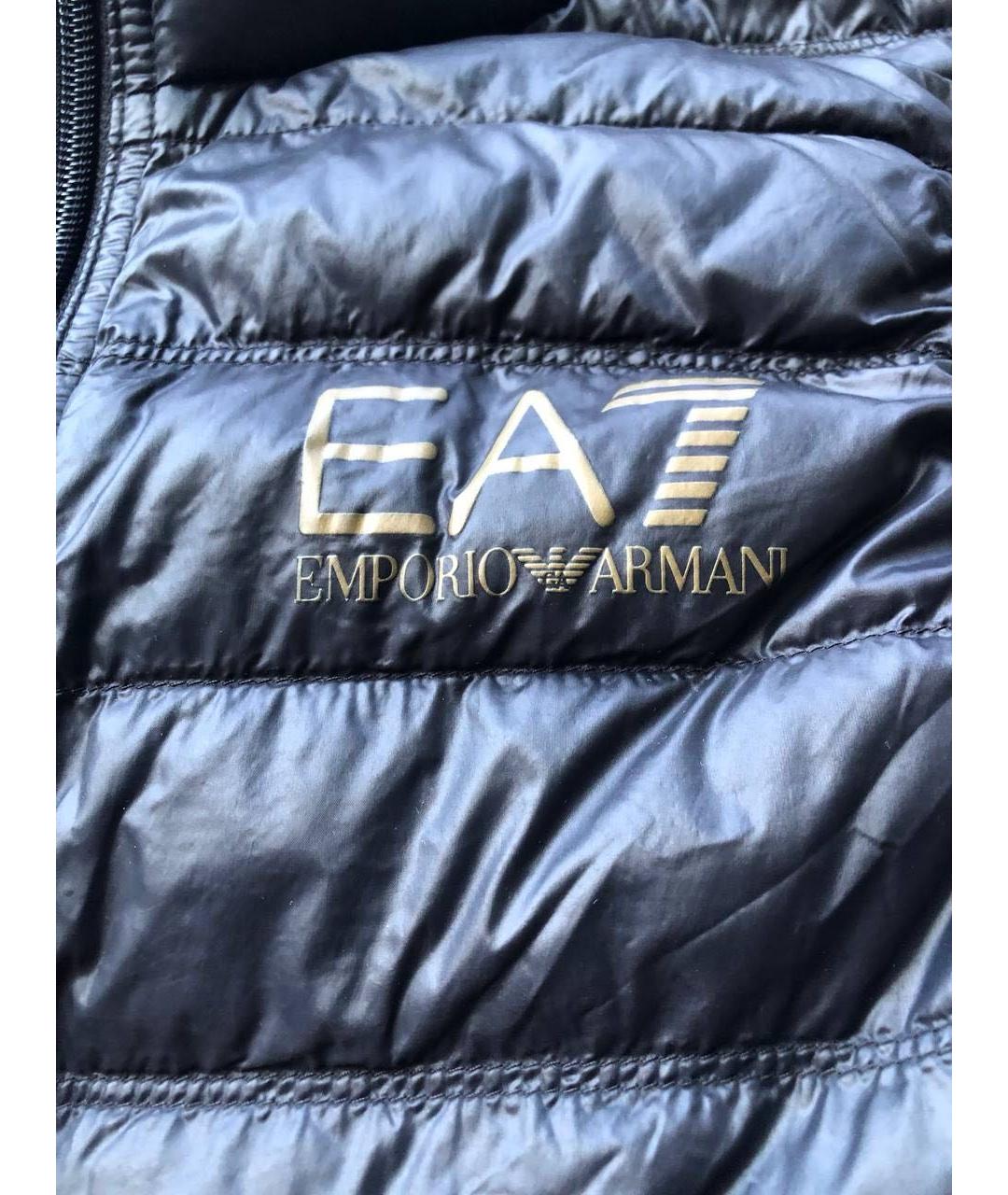 EMPORIO ARMANI Черный жилет, фото 7