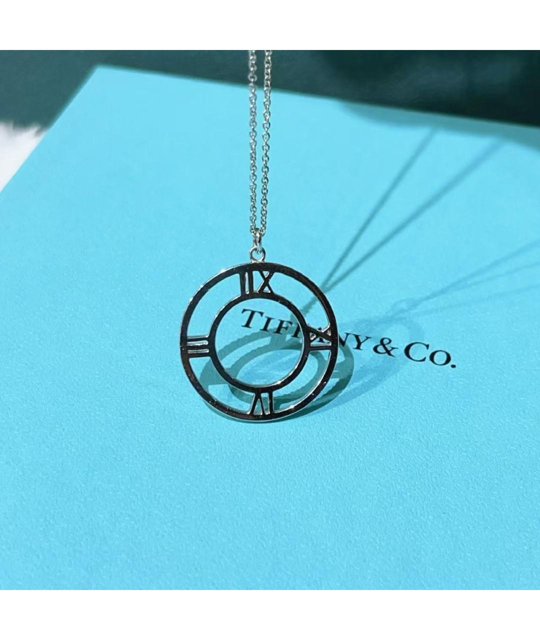 TIFFANY&CO Серебряное колье из белого золота, фото 3