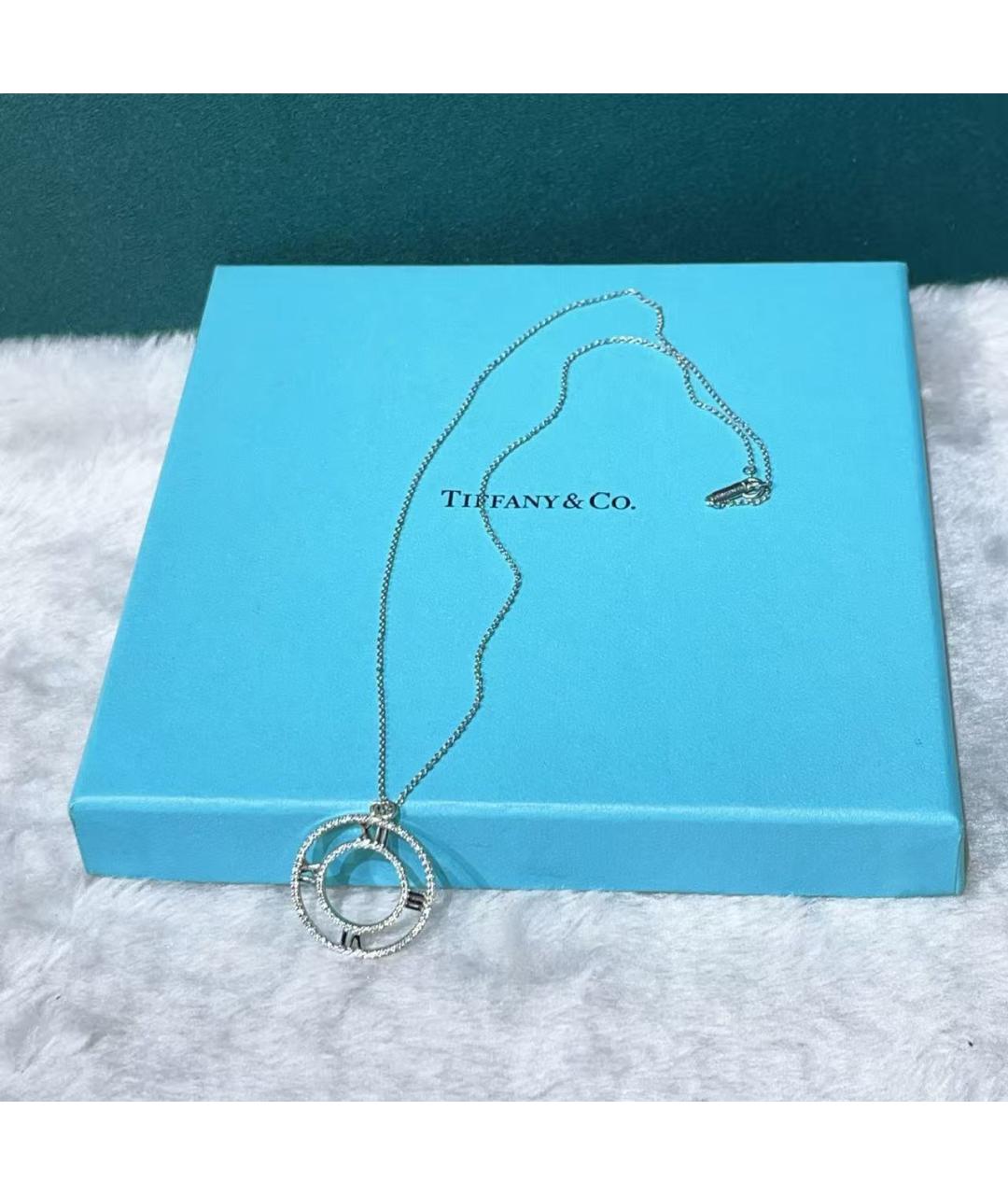 TIFFANY&CO Серебряное колье из белого золота, фото 4