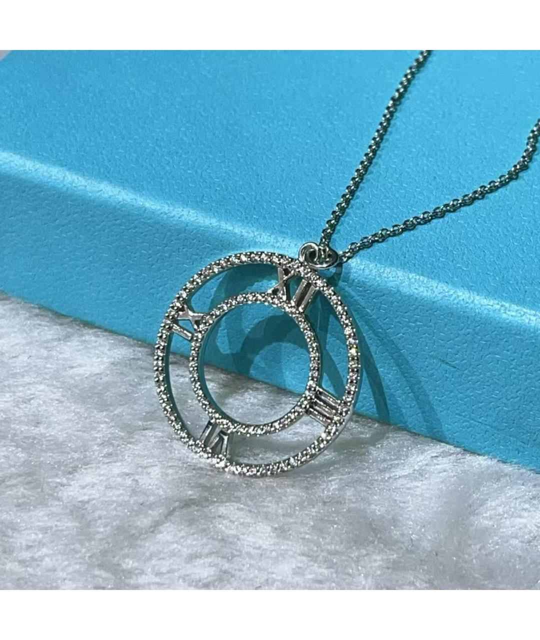 TIFFANY&CO Серебряное колье из белого золота, фото 5