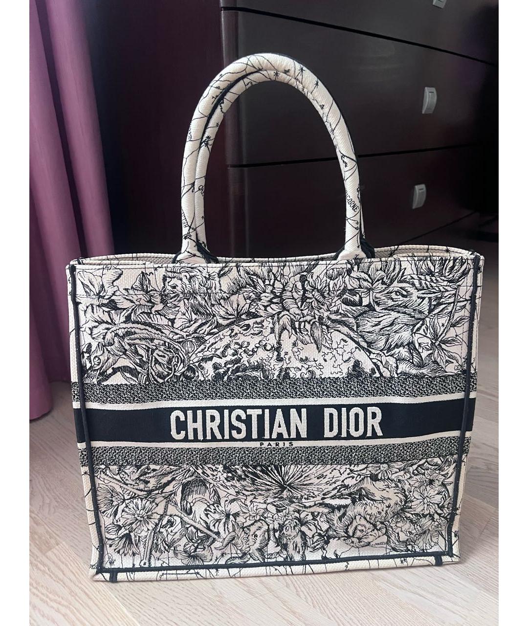 CHRISTIAN DIOR Мульти сумка тоут из канвы, фото 7
