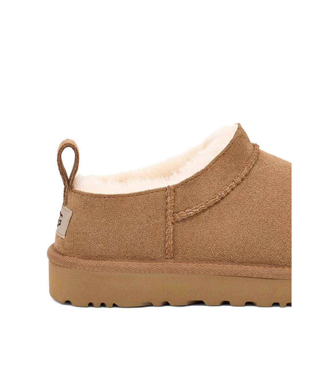 UGG Коричневые замшевые низкие ботинки, фото 2
