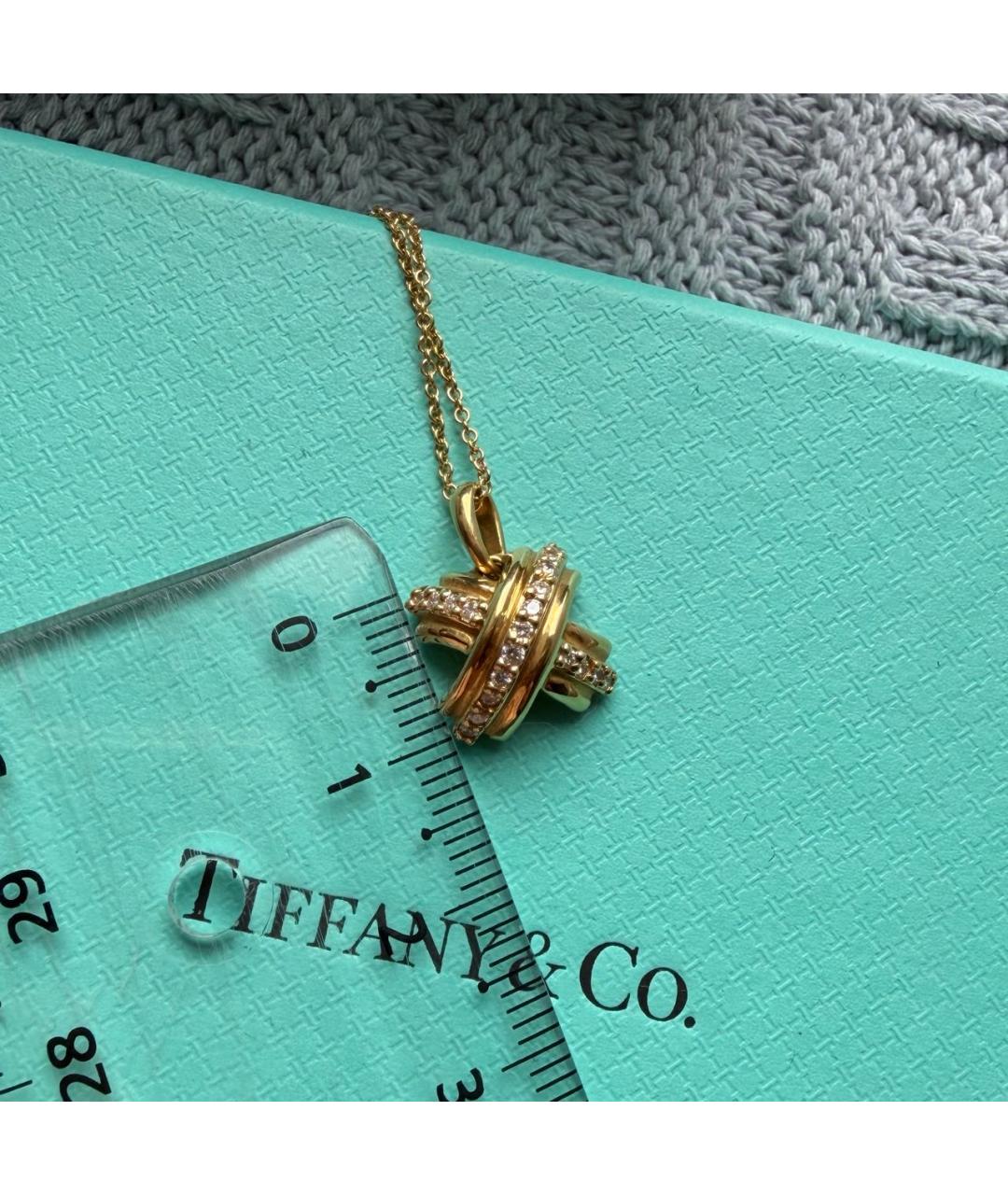 TIFFANY&CO Золотой кулон из желтого золота, фото 8