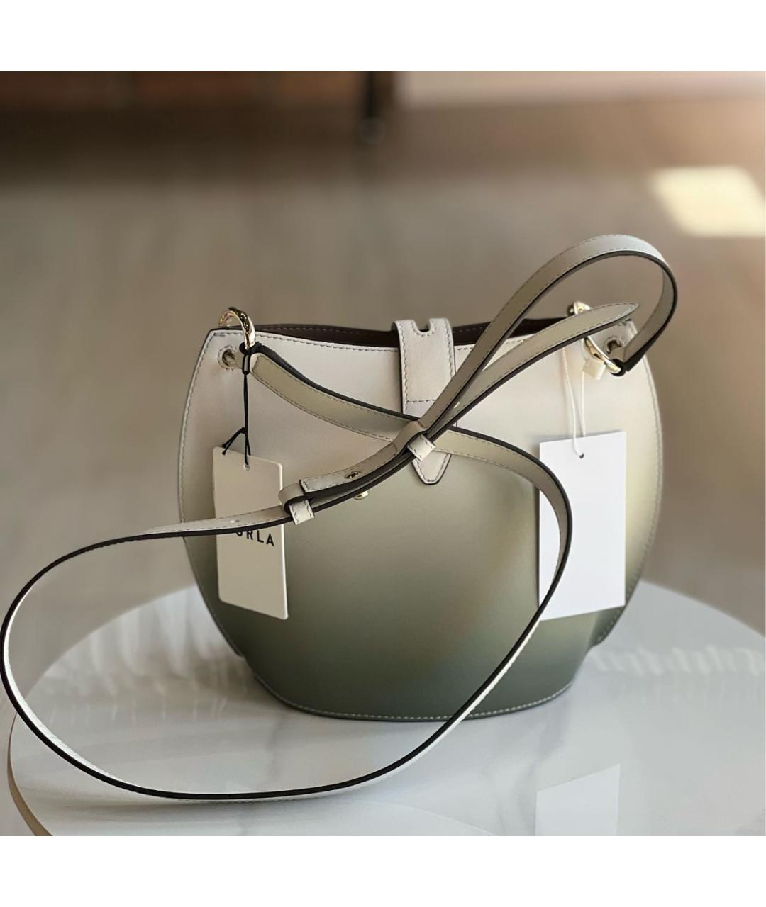 FURLA Мульти кожаная сумка через плечо, фото 3