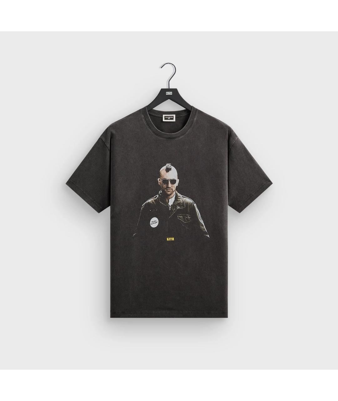 KITH Черная хлопковая футболка, фото 9