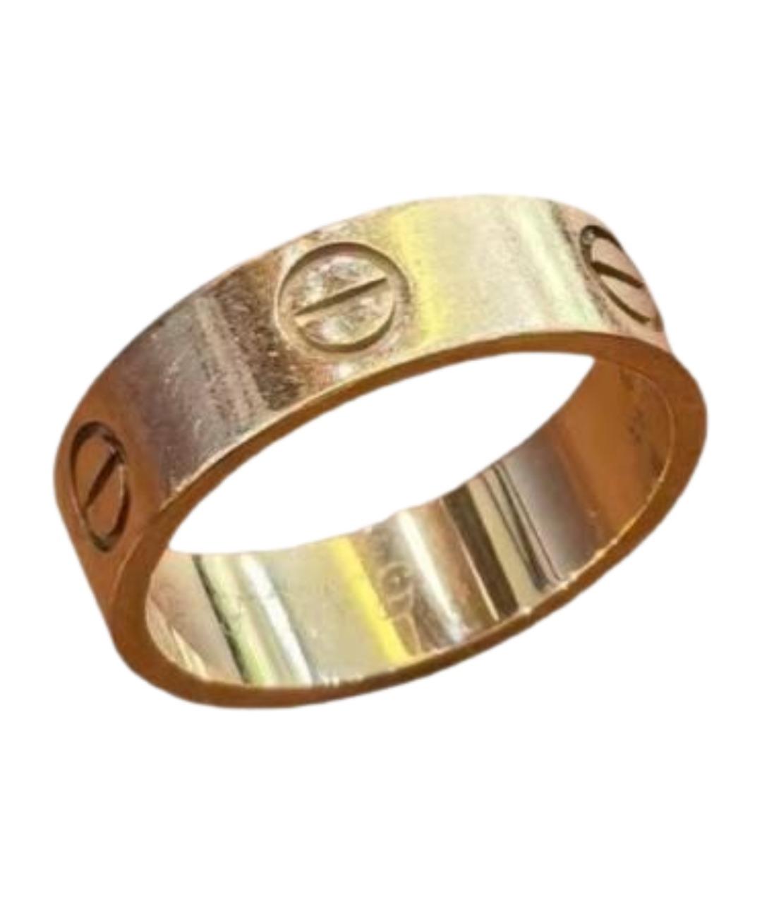 CARTIER Золотое кольцо из розового золота, фото 1
