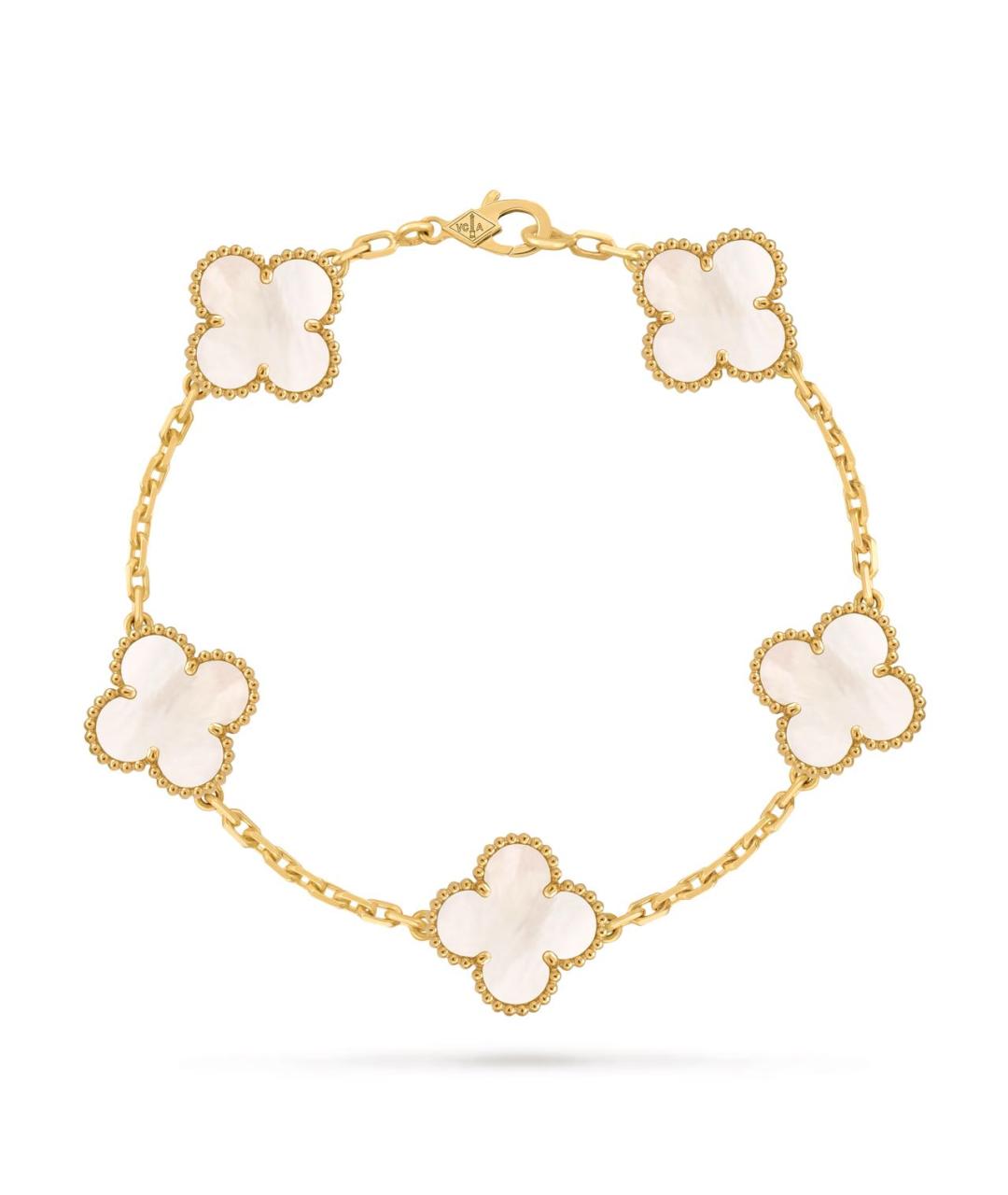 VAN CLEEF & ARPELS Золотой браслет из желтого золота, фото 4