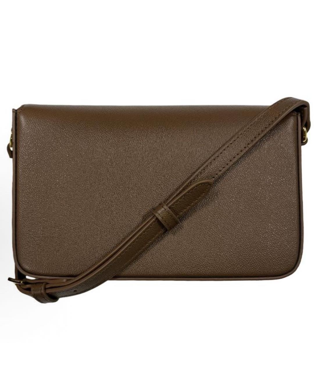 BURBERRY Коричневая сумка через плечо, фото 2