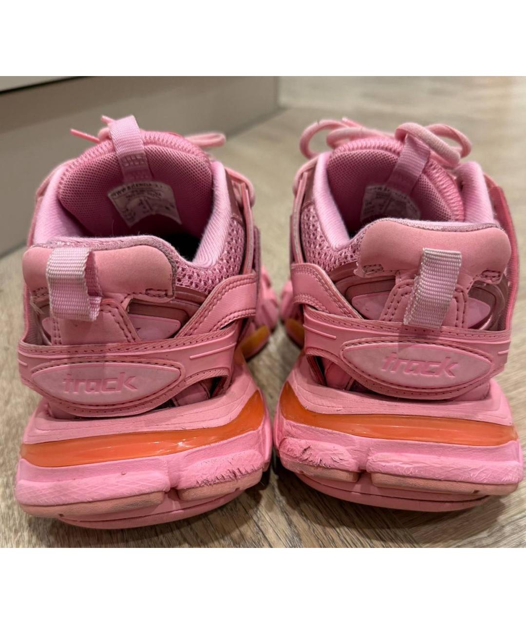 BALENCIAGA Розовые кроссовки, фото 4
