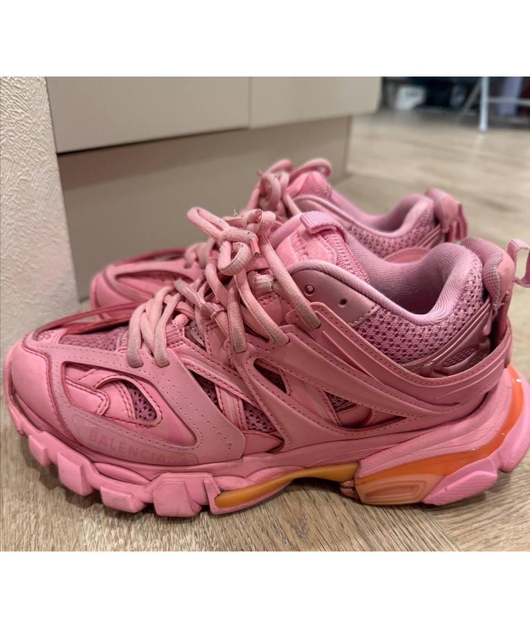 BALENCIAGA Розовые кроссовки, фото 7