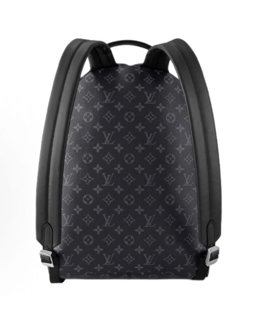 LOUIS VUITTON Черный рюкзак из канвы, фото 2