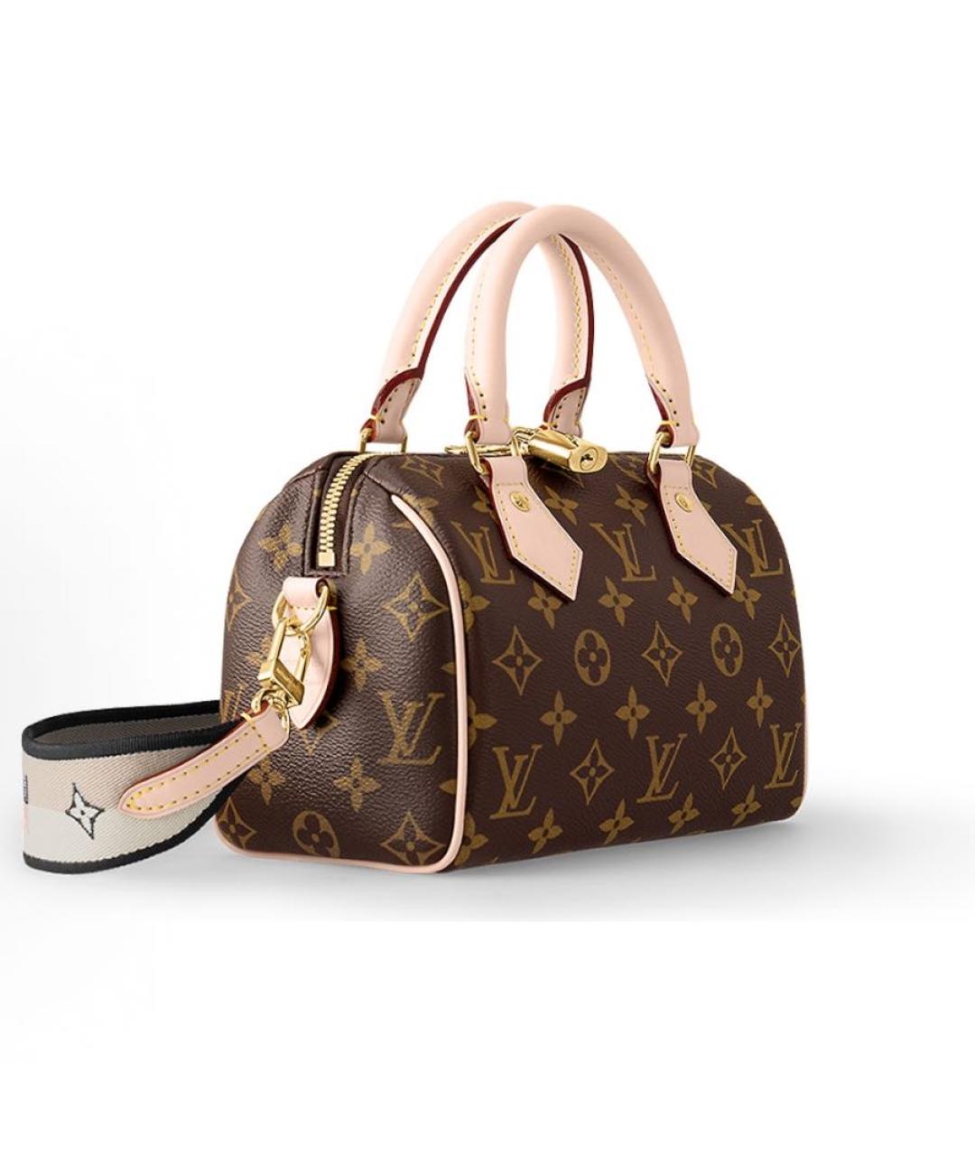 LOUIS VUITTON Коричневая сумка через плечо из канвы, фото 5