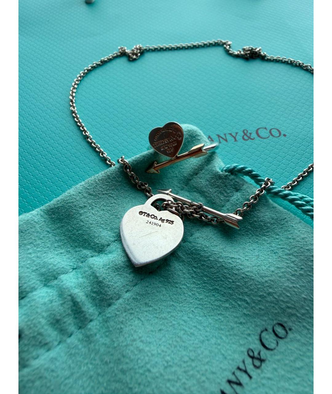 TIFFANY&CO Серебряное серебряное колье, фото 4