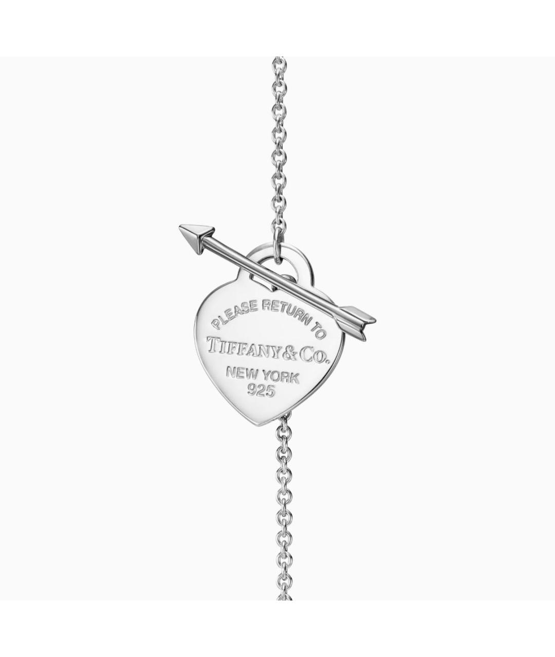 TIFFANY&CO Серебряное серебряное колье, фото 6