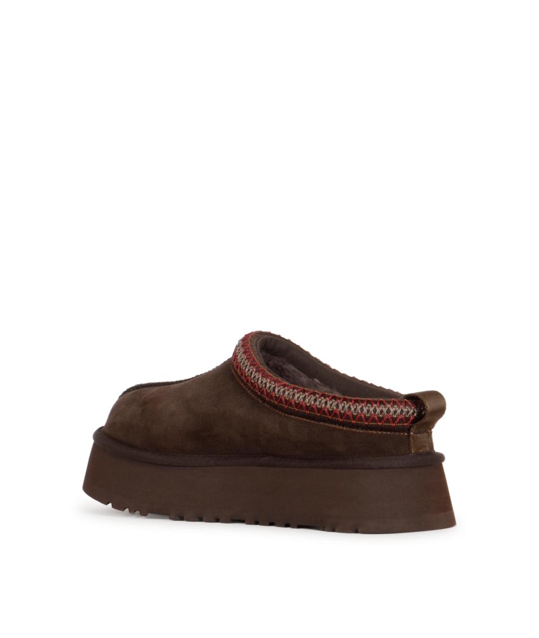 UGG Коричневые замшевые сабо, фото 3