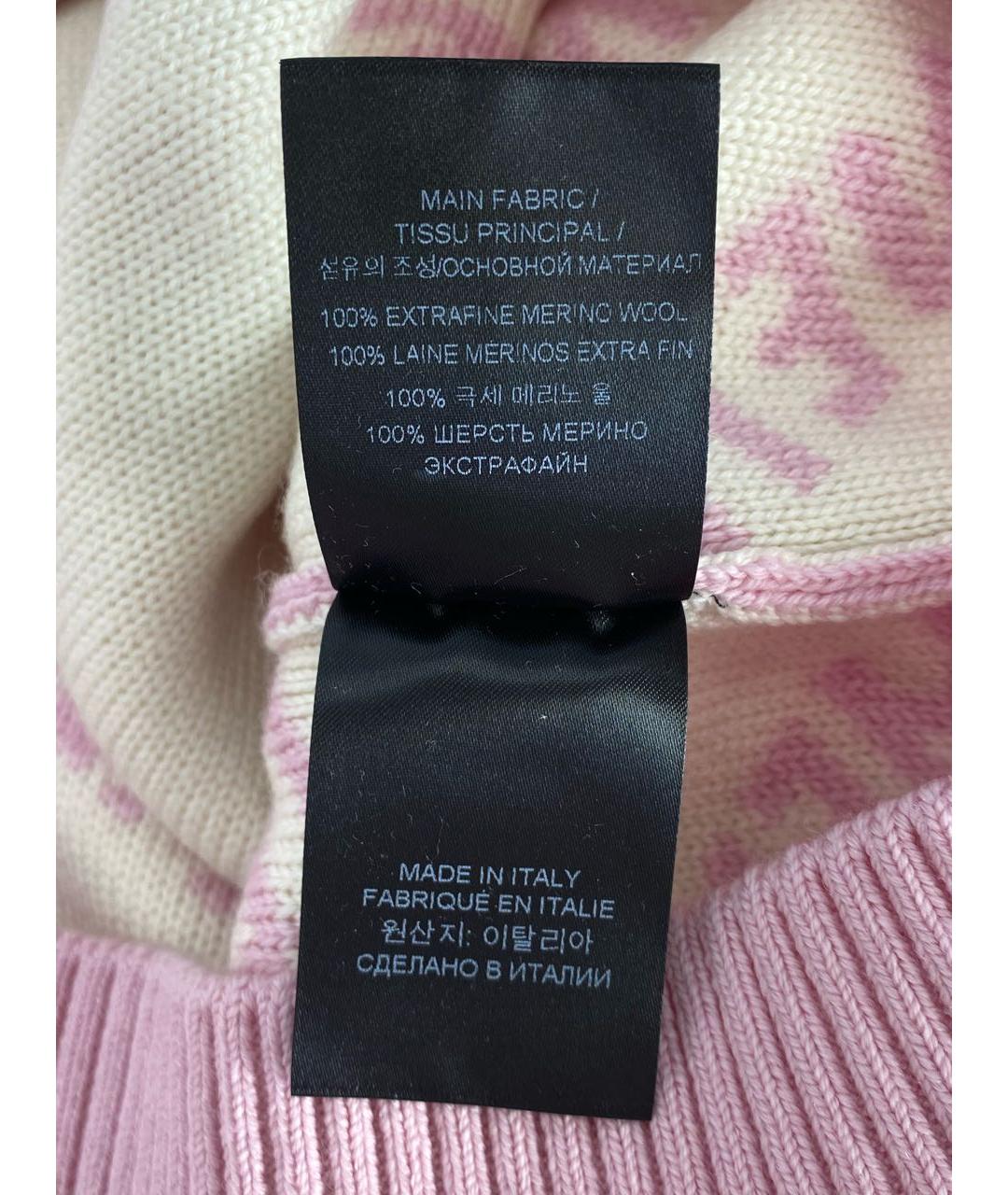 VETEMENTS Розовый шерстяной джемпер / свитер, фото 7