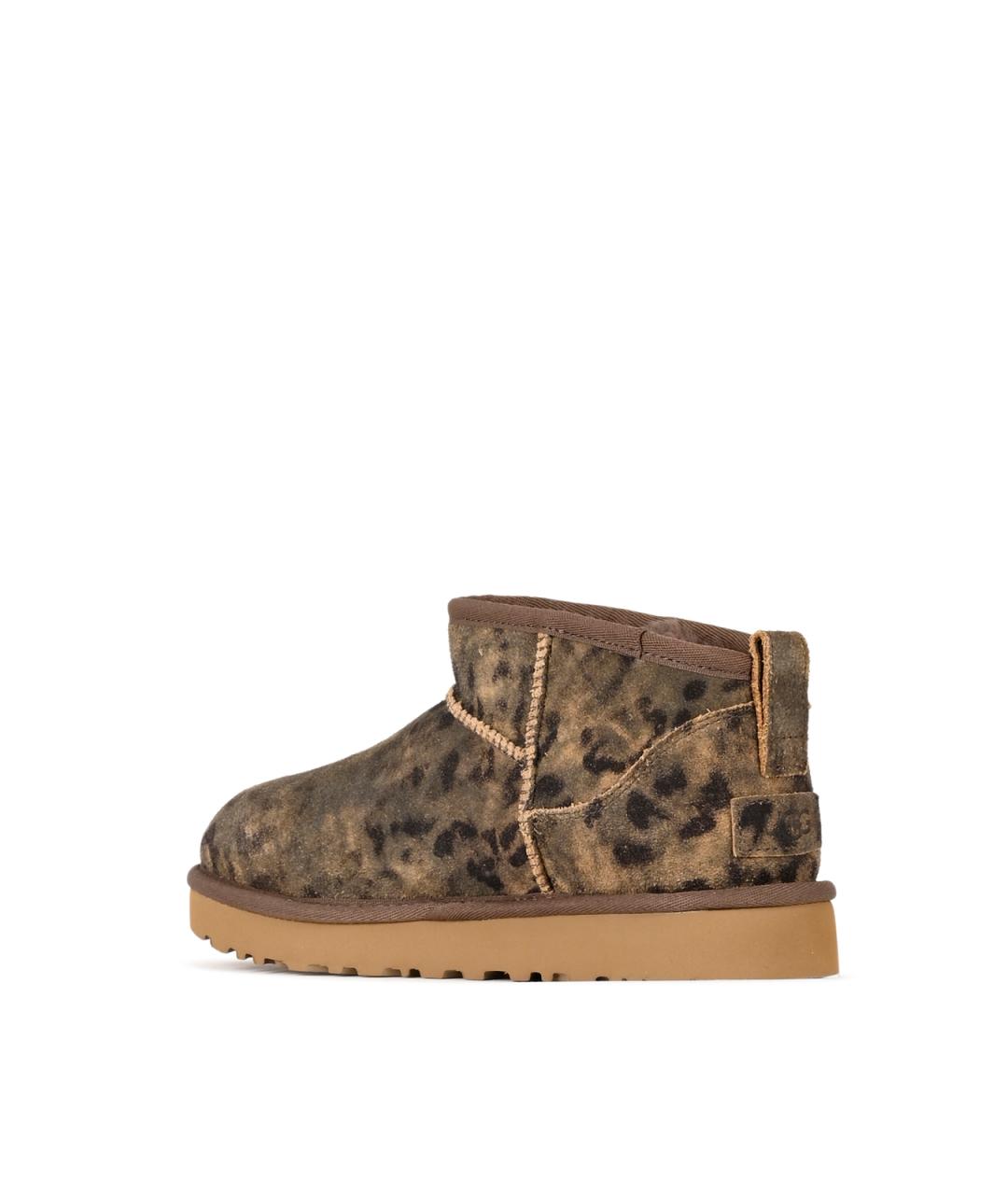 UGG Коричневые ботинки, фото 3