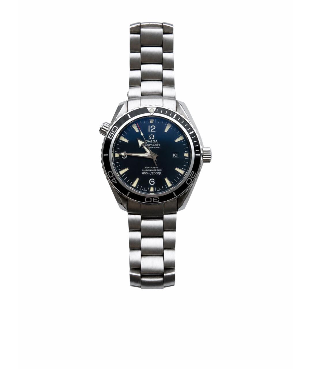 OMEGA Серебряные металлические часы, фото 1