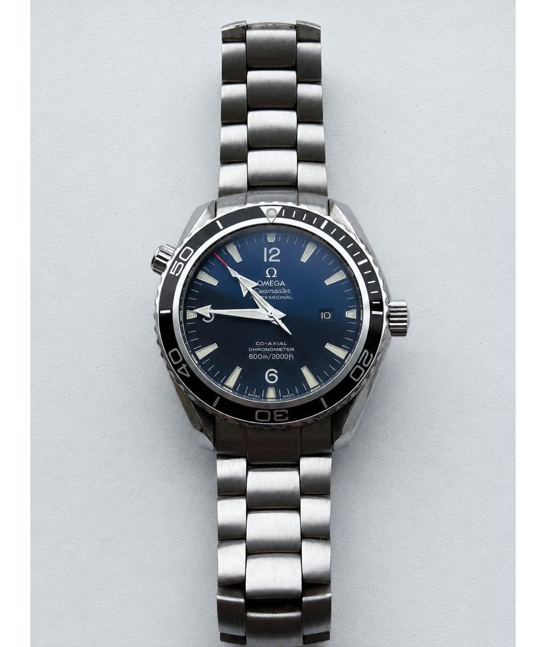 OMEGA Серебряные металлические часы, фото 2