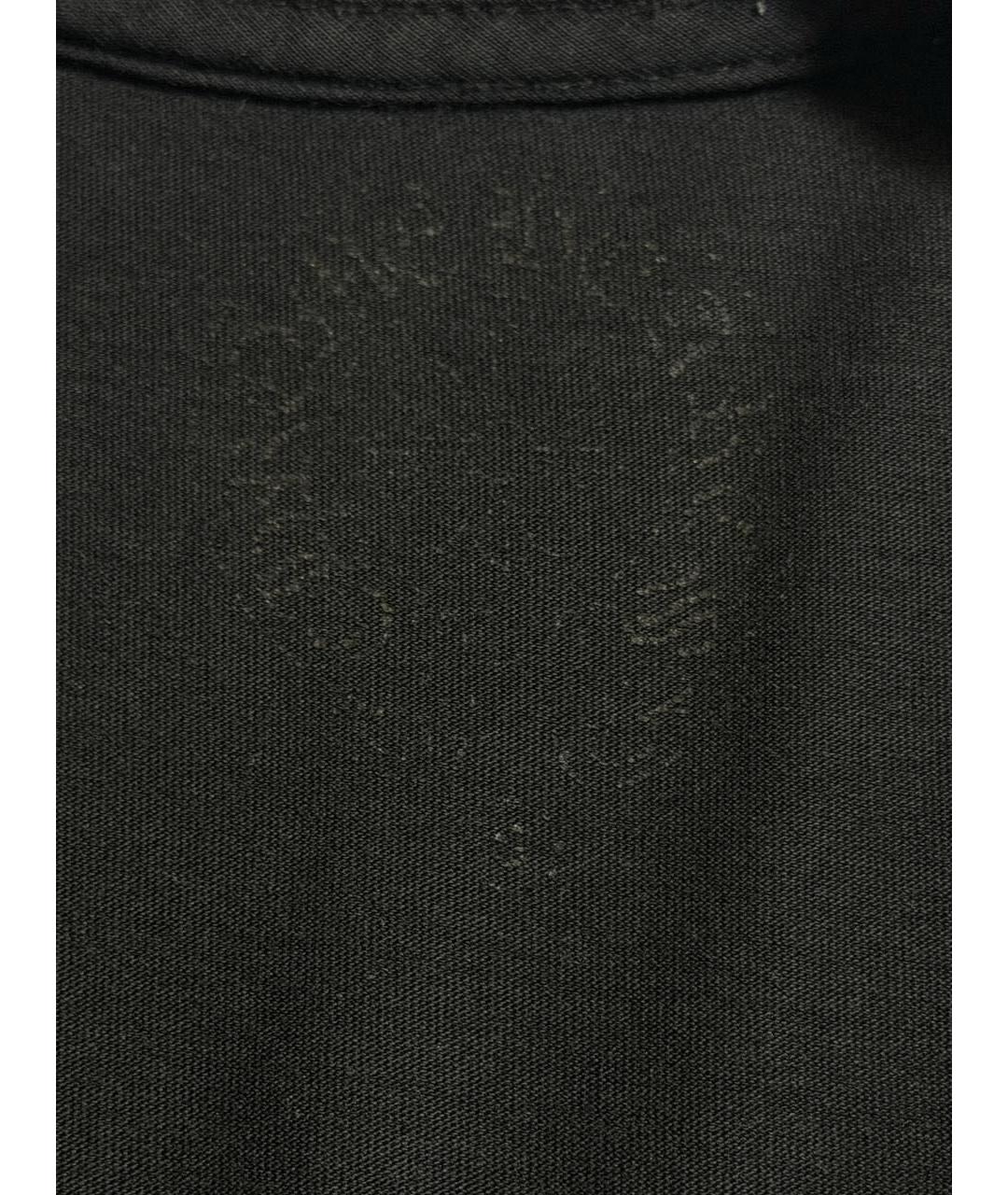 CHROME HEARTS Черная хлопковая футболка, фото 7