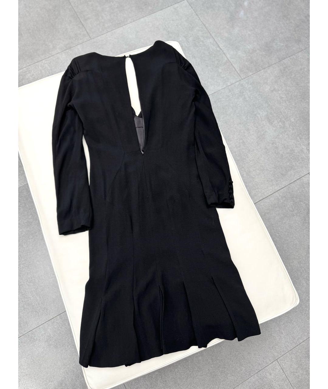 TOM FORD Черное шелковое платье, фото 2