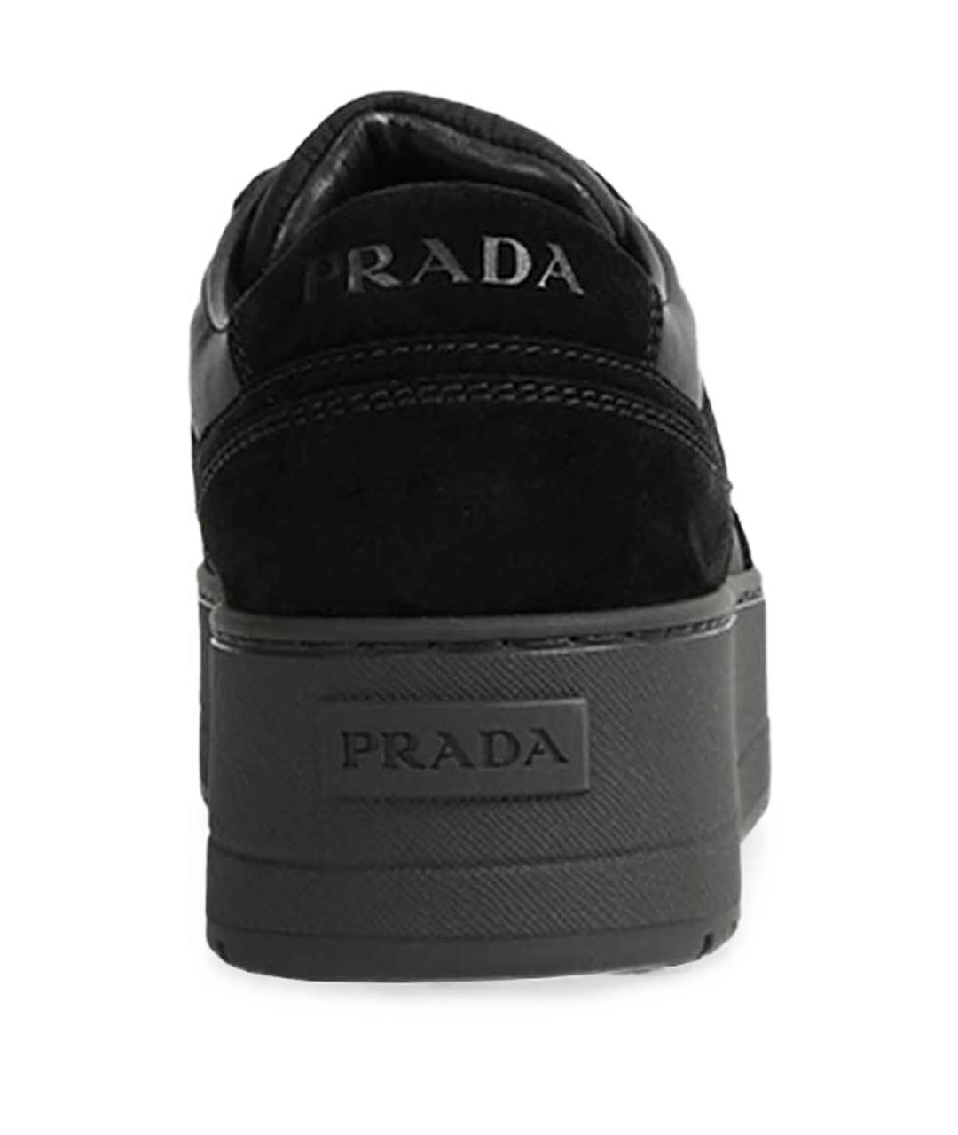 PRADA Черные кеды, фото 3