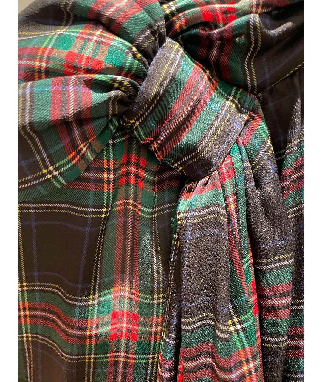 SAINT LAURENT Мульти шелковая блузы, фото 4