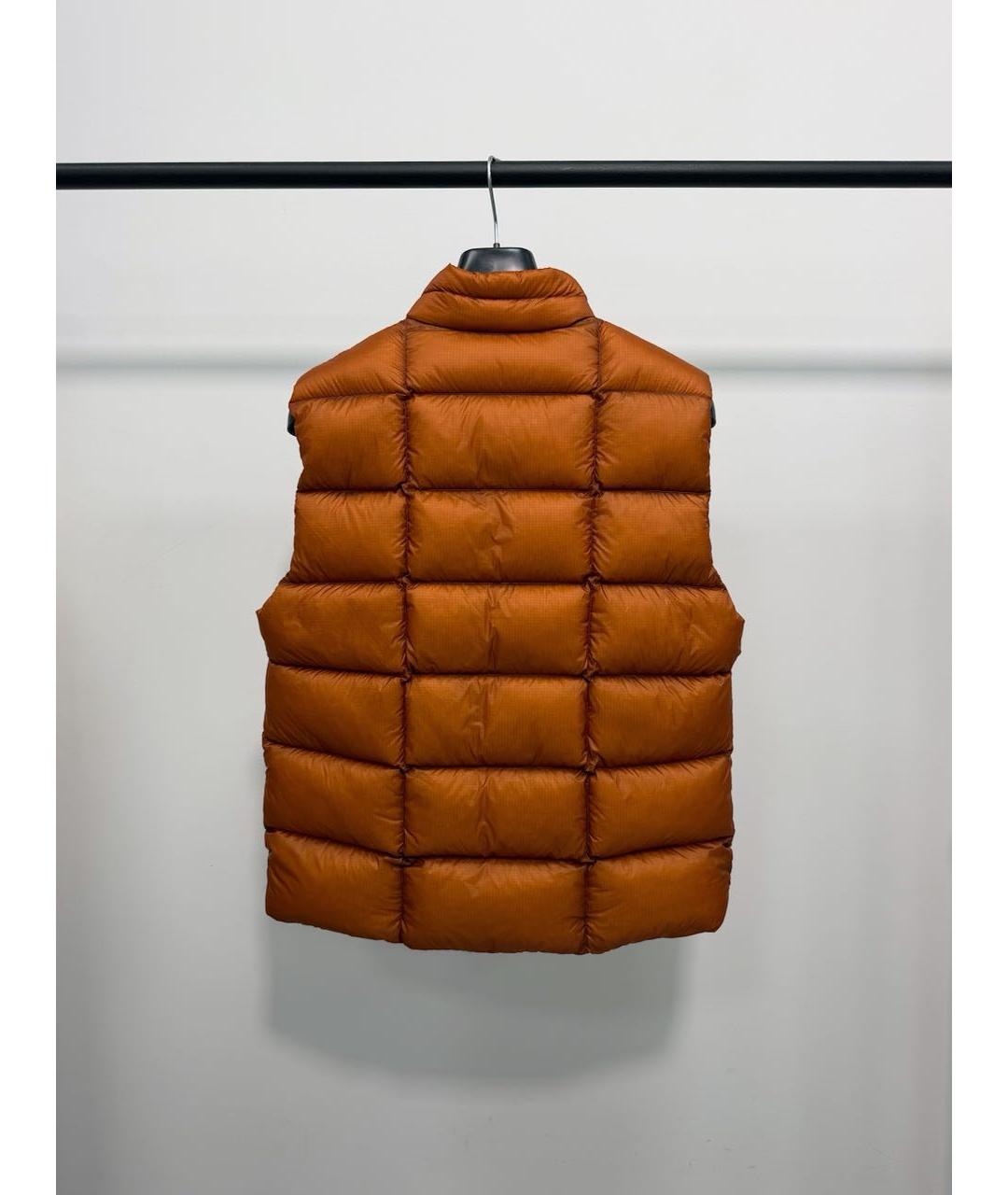 CP COMPANY Оранжевый полиамидовый жилет, фото 4