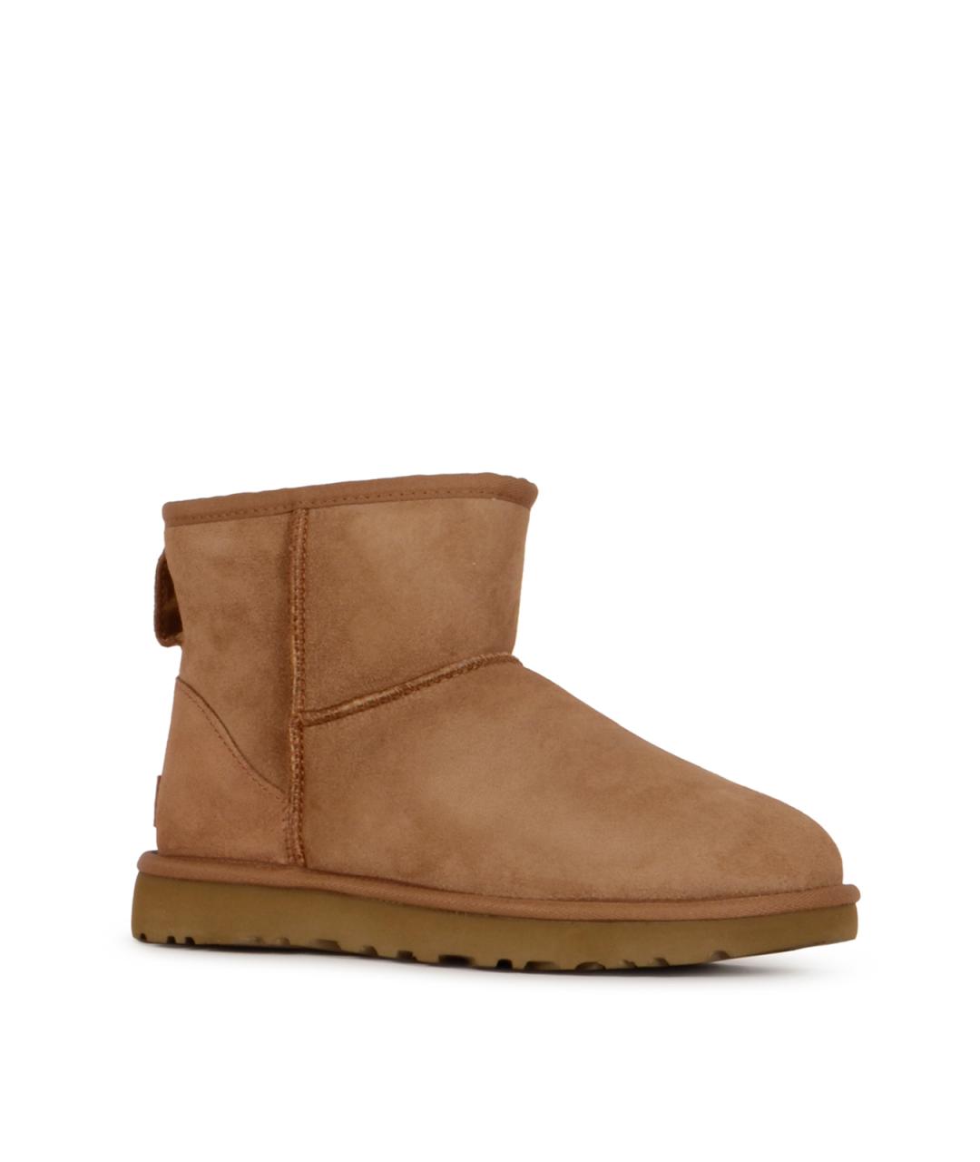 UGG Коричневые замшевые полусапоги, фото 2